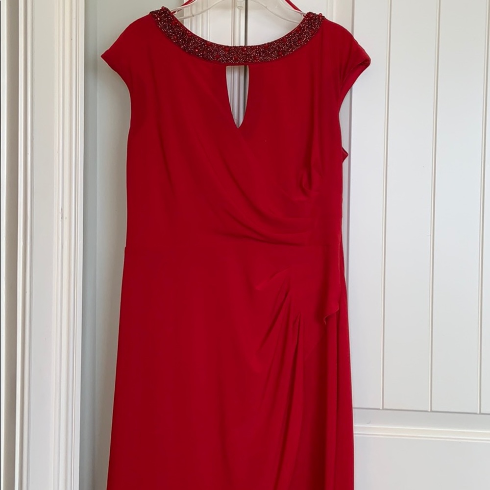 Beautiful red party dress